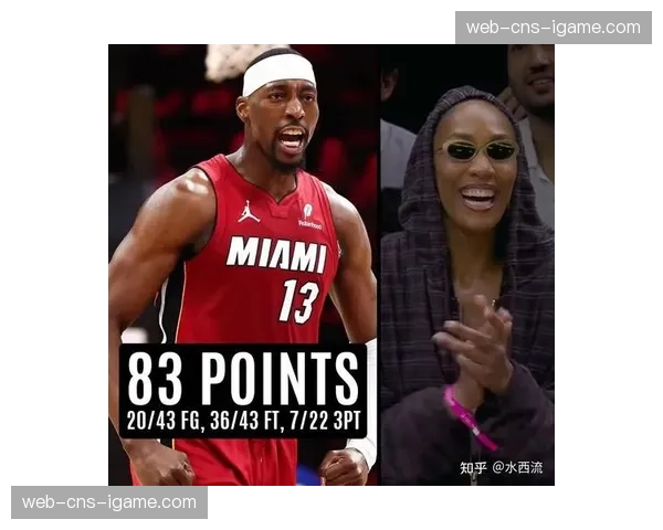 热火150-129奇才，阿德巴约狂砍83分超越科比位列历史单场得分第二